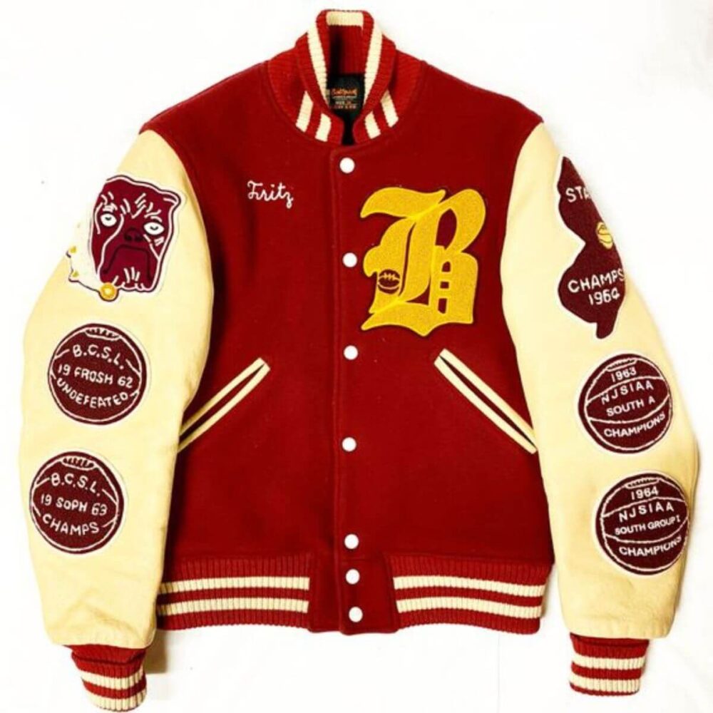 Embroidered Varsity Jacket